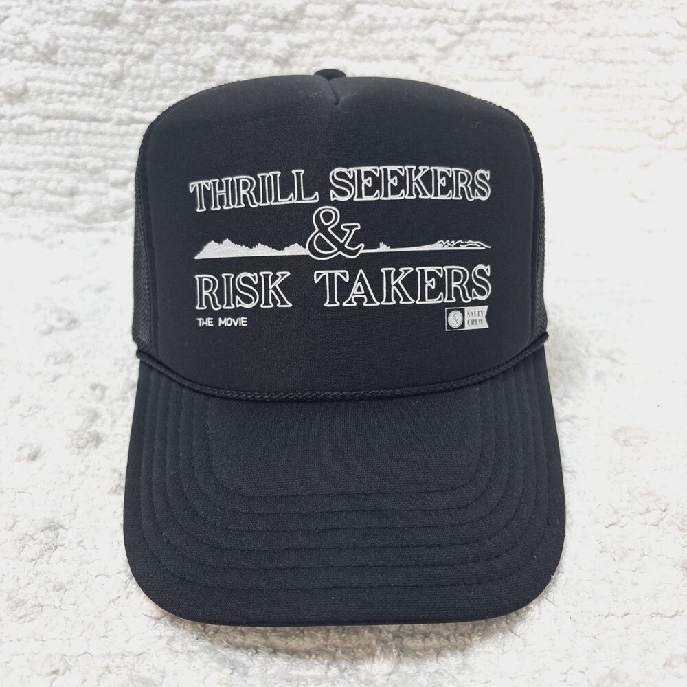 Thrill Seekers & Risk Takers Movie Promo Salty Crew Cap Snapback Truck Mesh NEW
